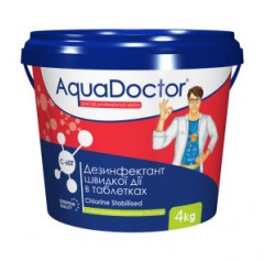 Хімія для басейну шок хлор у таблетках AquaDoctor C-60T 4 кг