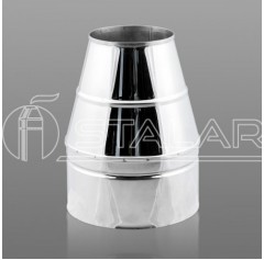 Конус TERMO 150x220 нерж/нерж 0,5 мм AISI 201