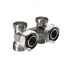 Клапан нижнего подключения угл 3/4"х3/4 "